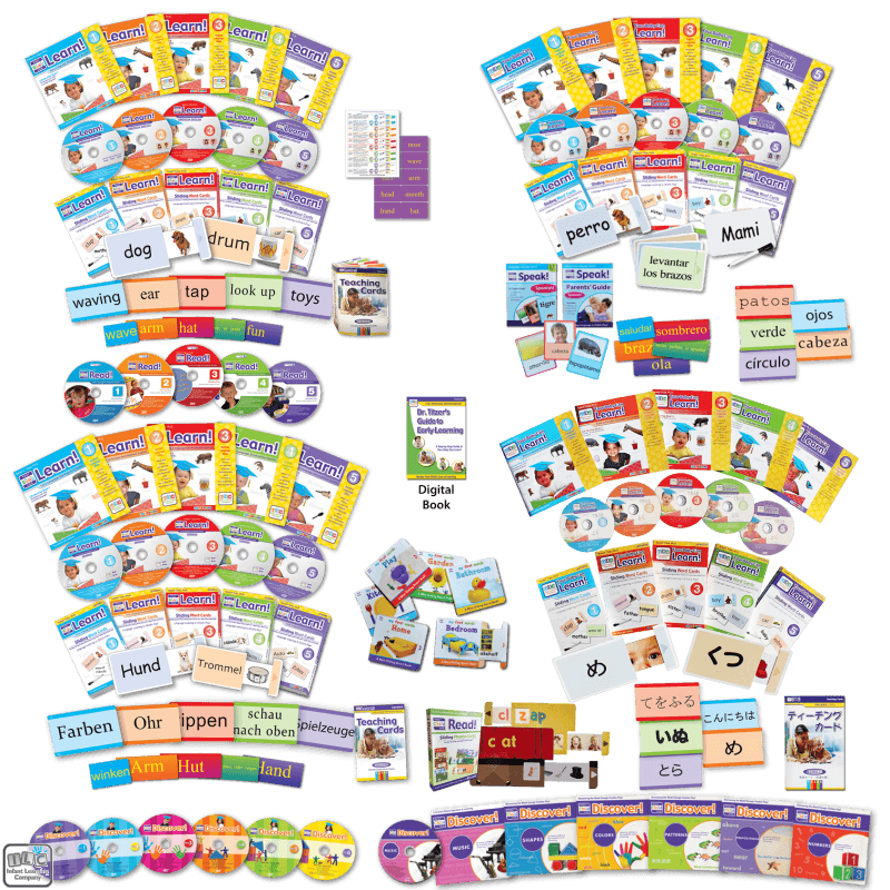 4-Language Pack Plus Discover - Your Baby Can Learn Australia & New Zealand